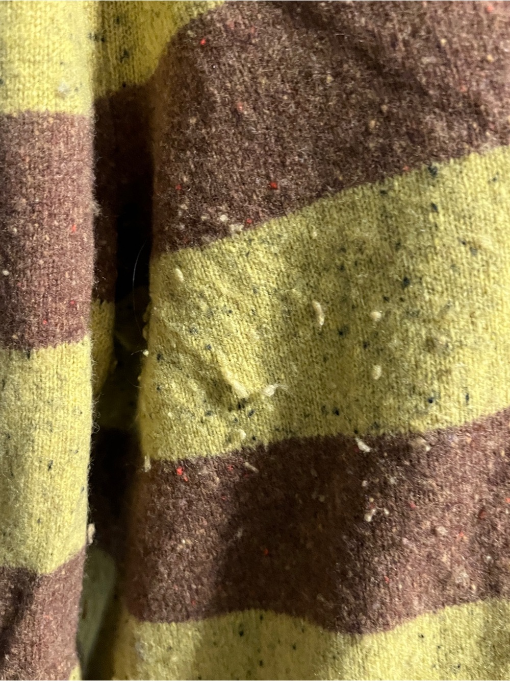 J. Crew Wide Stripe Crewneck Sweater in Yellow and Brown - Picture 4 of 4